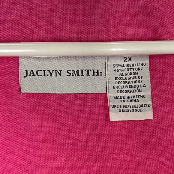Pink Jaclyn Smith Blouse - Picture 8 of 8